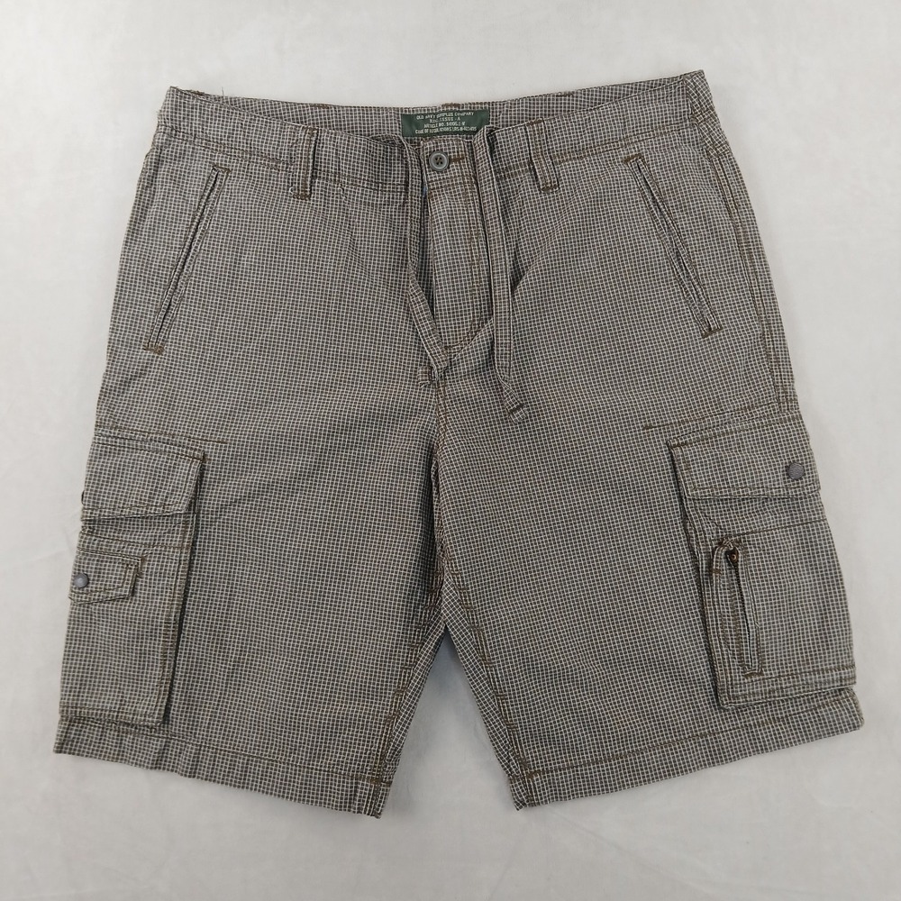 VTG‎ Old Navy 38 Mems Cargo Shorts 38x11 Drawstring 90s Y2K Baggy